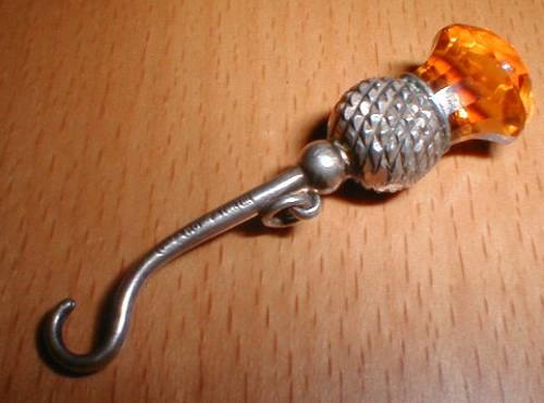 Scottish Amber Thistle 2in
