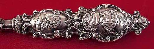 Cherubs 1904 sterling 6.75in