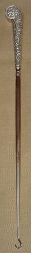 Boot Hook 14.25 in Sterling