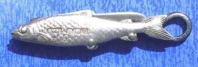 Fish bhook Sheffield 1903 3.5open 2.0closed