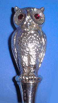 Owl Crisford Norris 1910 7.75in