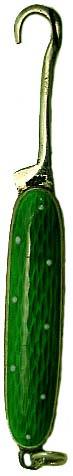 Green enamel transp