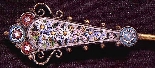 Micromosaic Violet detail 3.3in