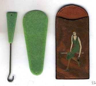 Art Deco Leather Kit 4.3 x 2in