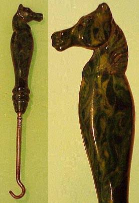 Horse Figural 2 views 4in
