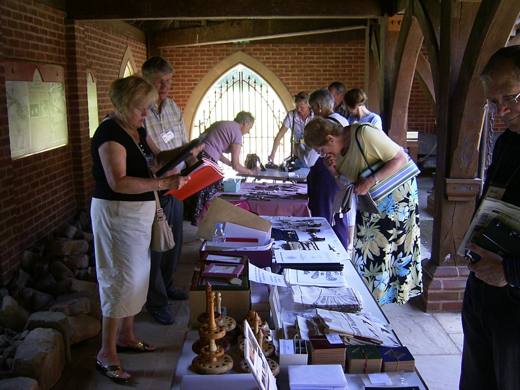 Redditch Exhibition sales table