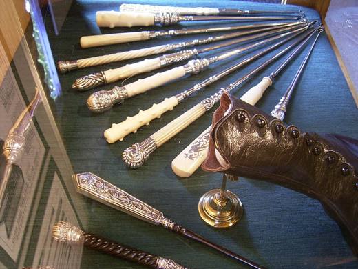 Redditch Exhibition show case ivory & silver