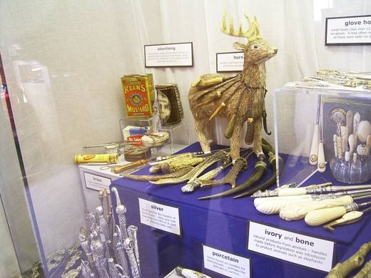 Redditch Exhibition show case stag antler hooks