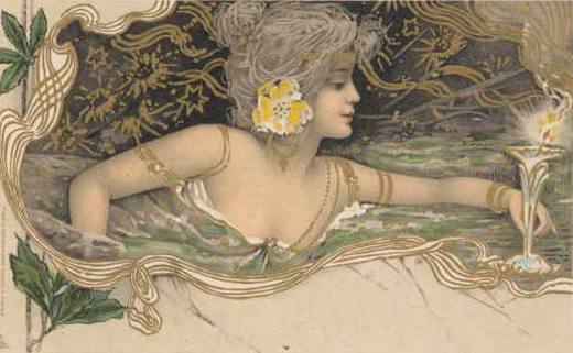 Art Nouveau pc champagne cropped