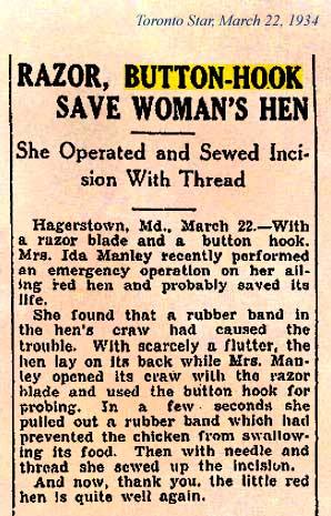 Buttonhook Rescue 1934