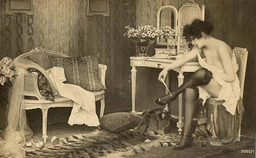 Risque German postcard v2