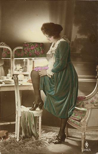 Risque Lady 1910s