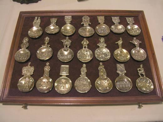 Victorian caddy spoons